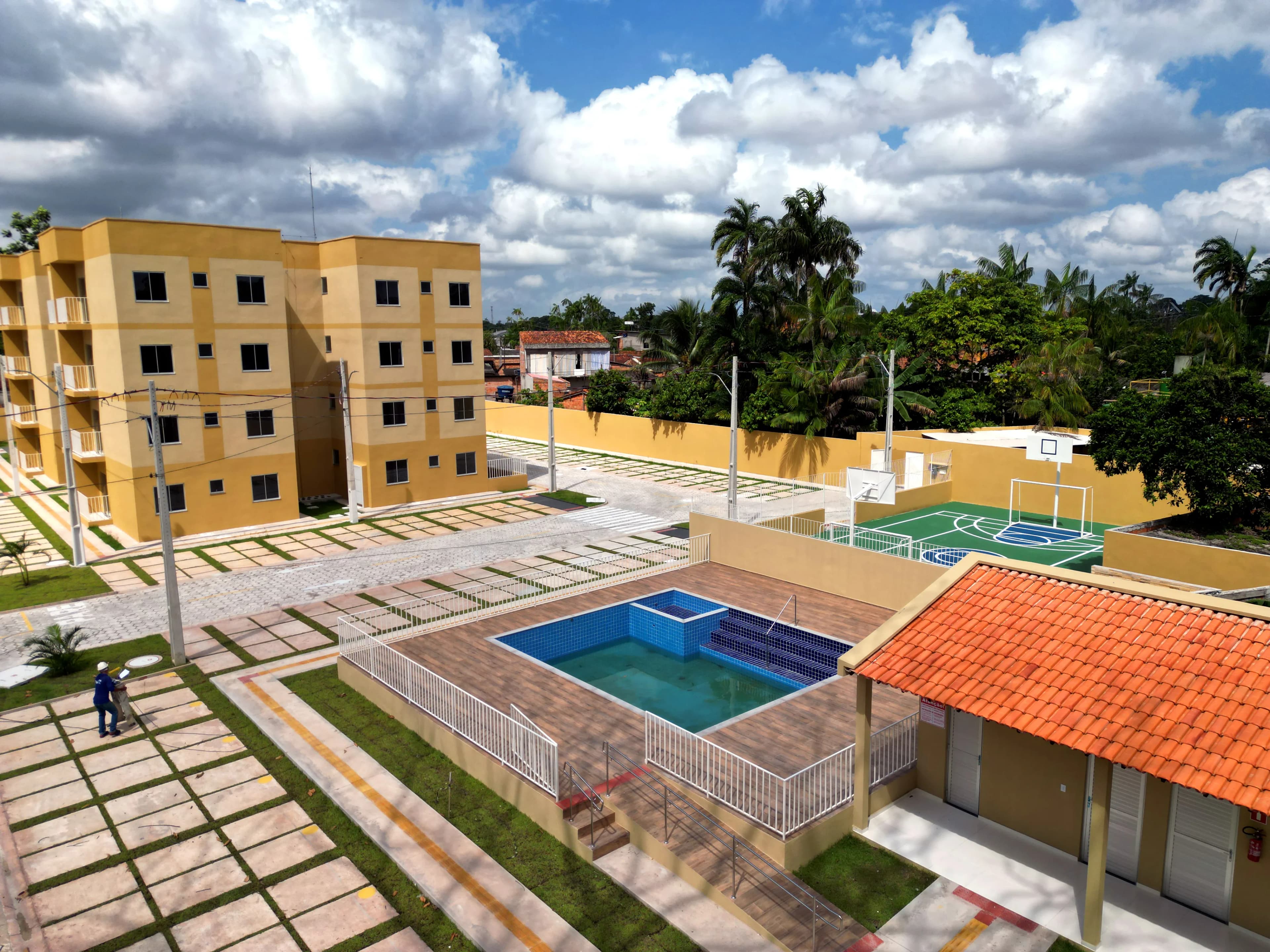Vista do empreendimento Residencial Bom Jardim