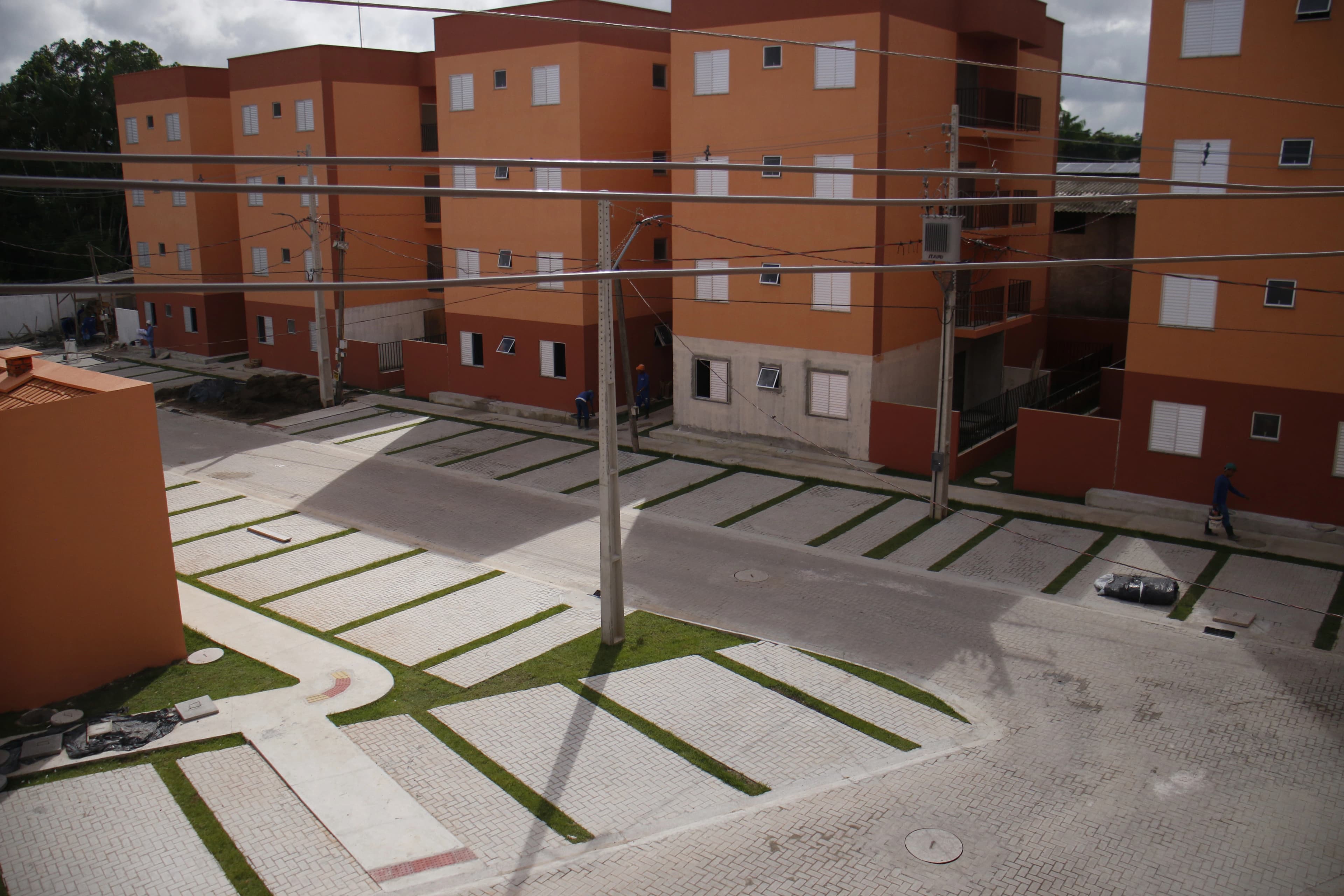 Vista do empreendimento Residencial Maria Luiza Bitar